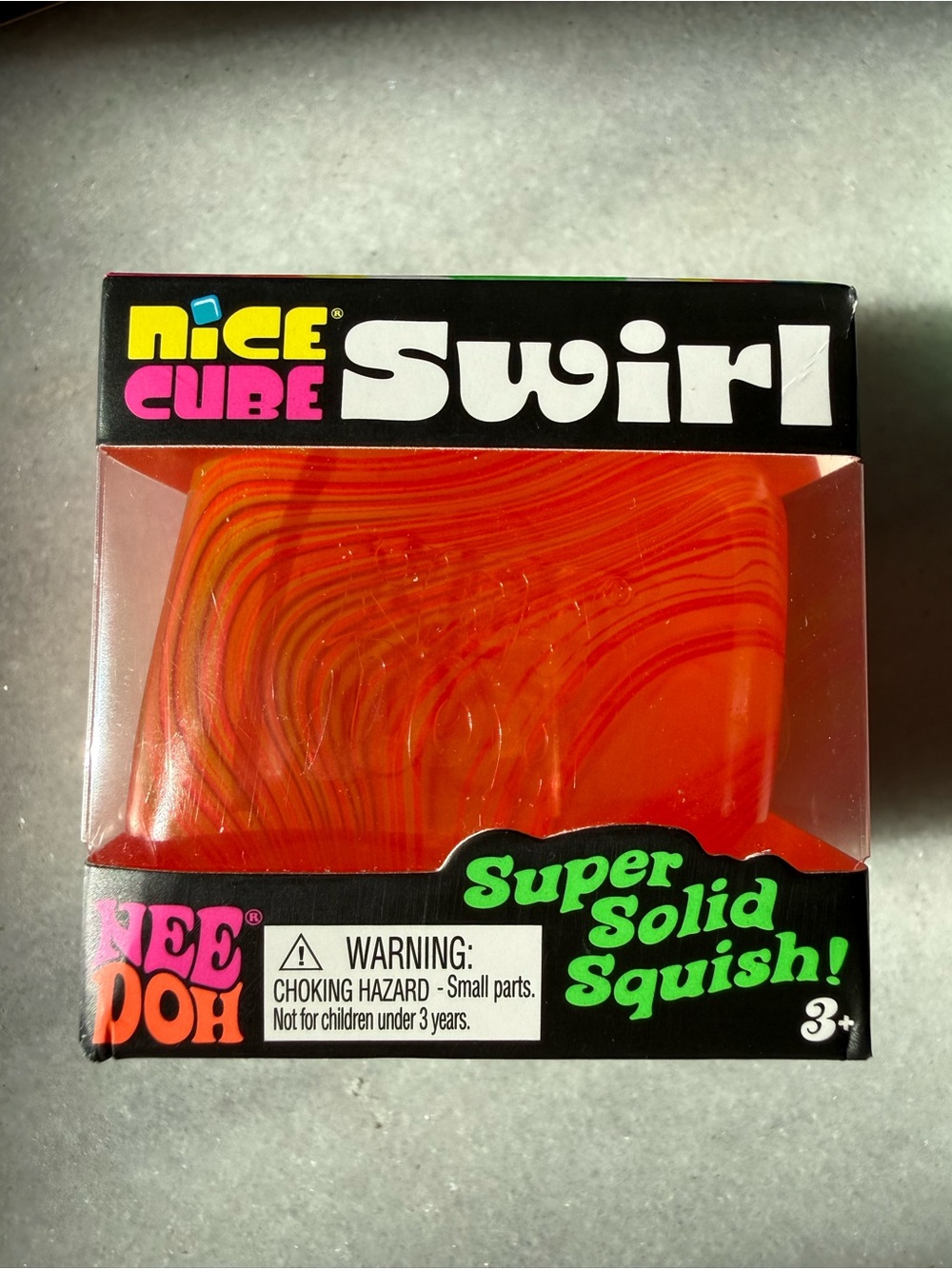 Nice Cube Swirl Kids Toy - Orange